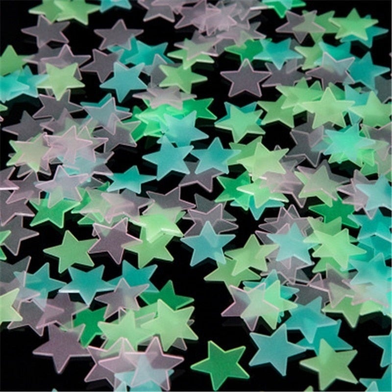 DarkStars™ - Étoiles 3D scintillantes dans la nuit | bébé - Bambins et compagnie
