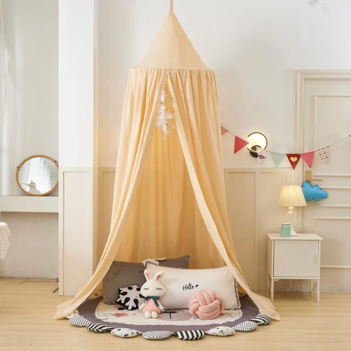 Tente de lit | Sable doré™