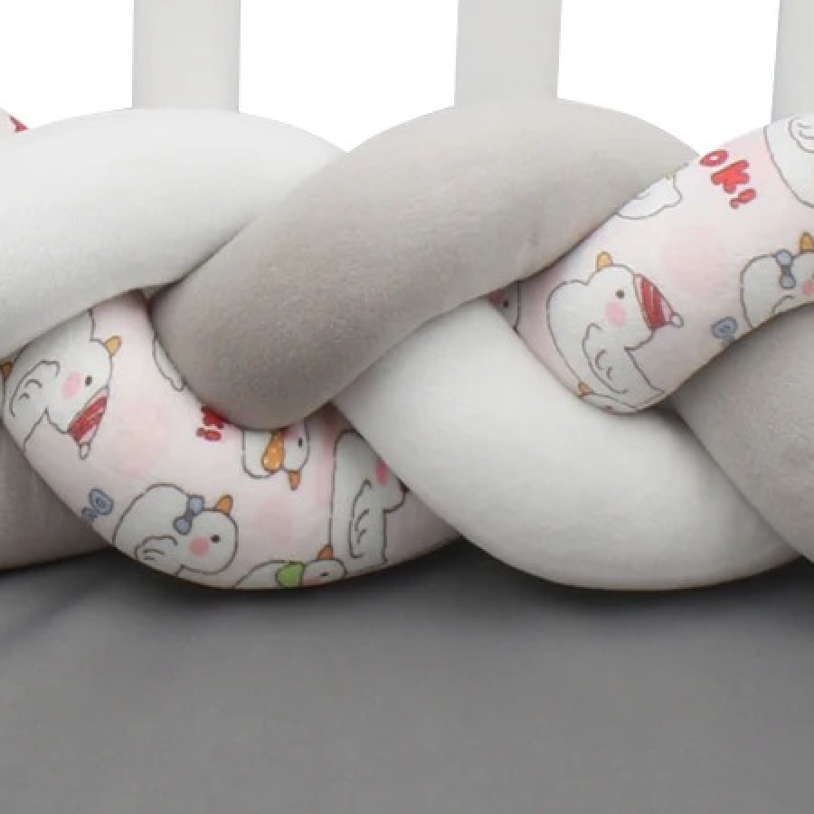 Tour de lit bébé tressé | Oiseau™