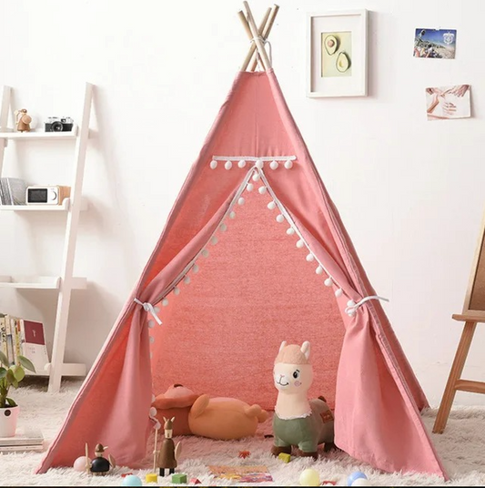 Tipi | Enchanté Rose ponpons™