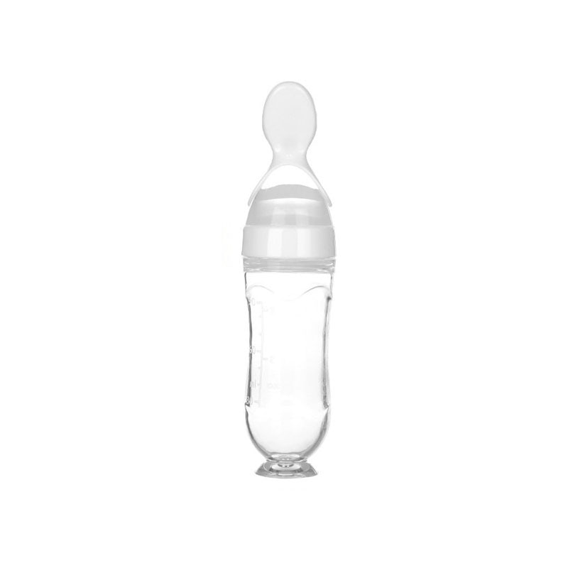 Biberon avec cuillère pour nouveau - né | EasyBottle™ - Bambins et compagnie