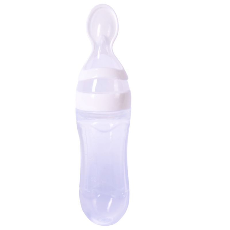 Biberon avec cuillère pour nouveau - né | EasyBottle™ - Bambins et compagnie