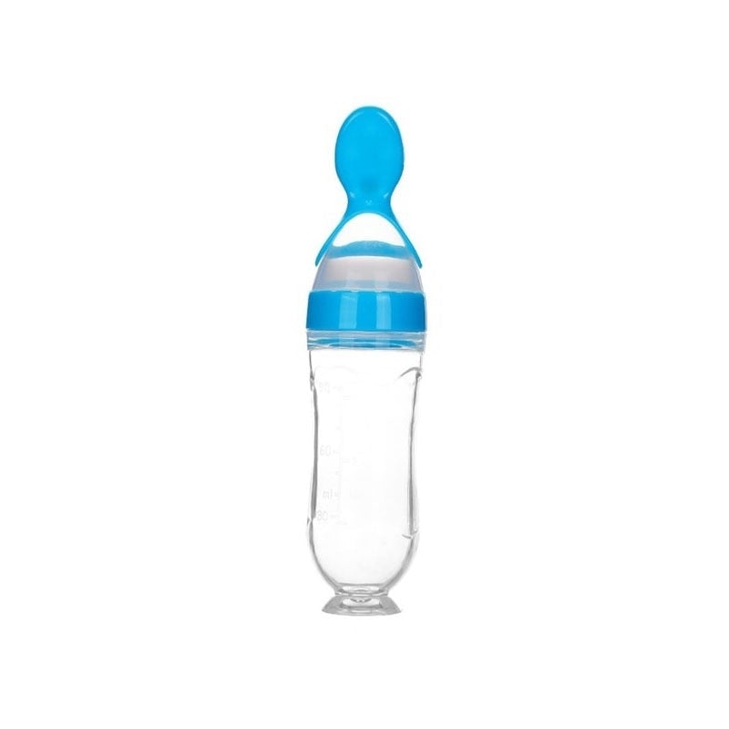 Biberon avec cuillère pour nouveau - né | EasyBottle™ - Bambins et compagnie