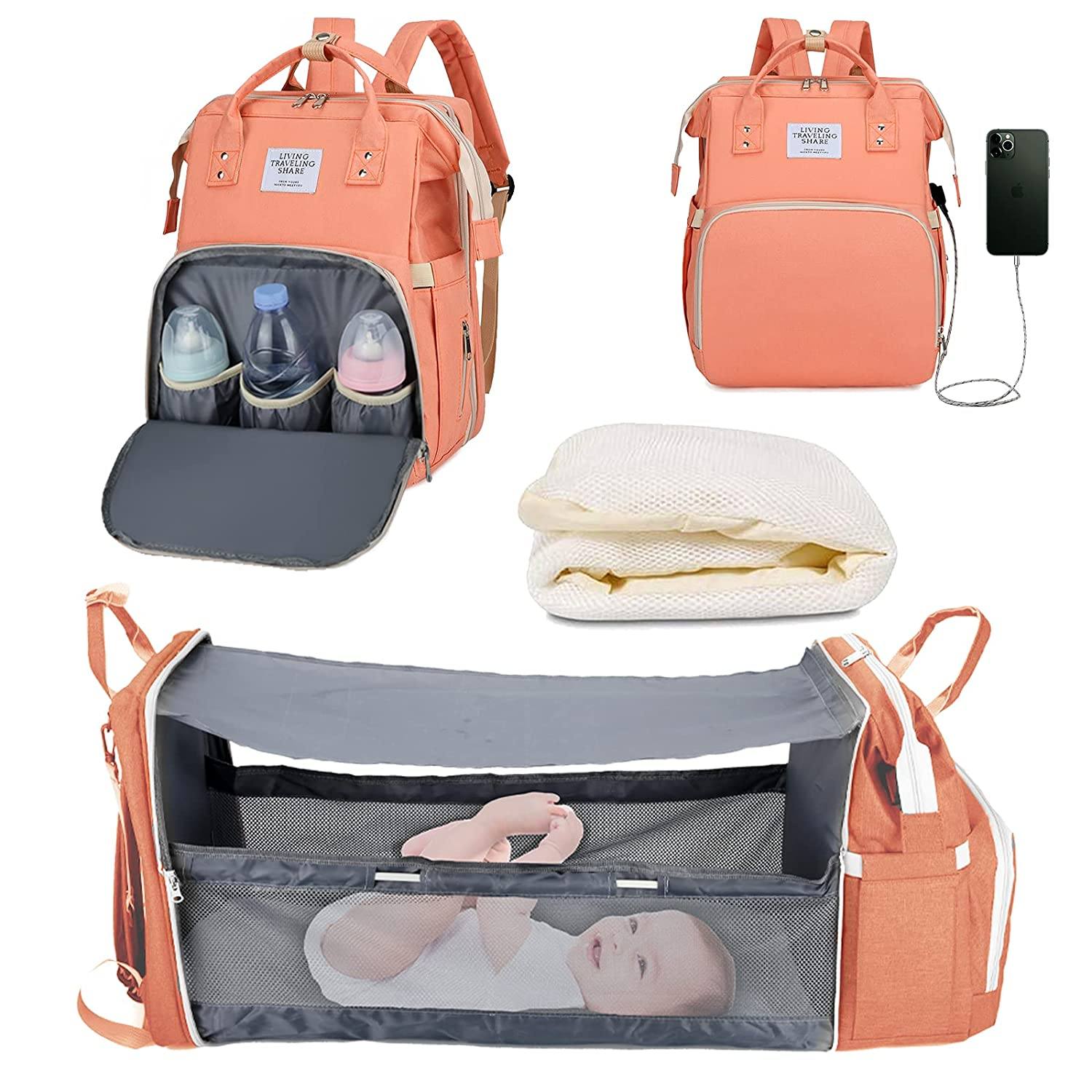 Sac à langer portatif | Berceau de voyage BabyNappy™ - Bambins et compagnie