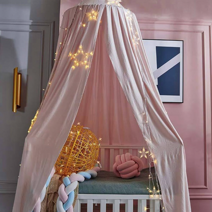 Toile de lit cabane | Rose poudré™