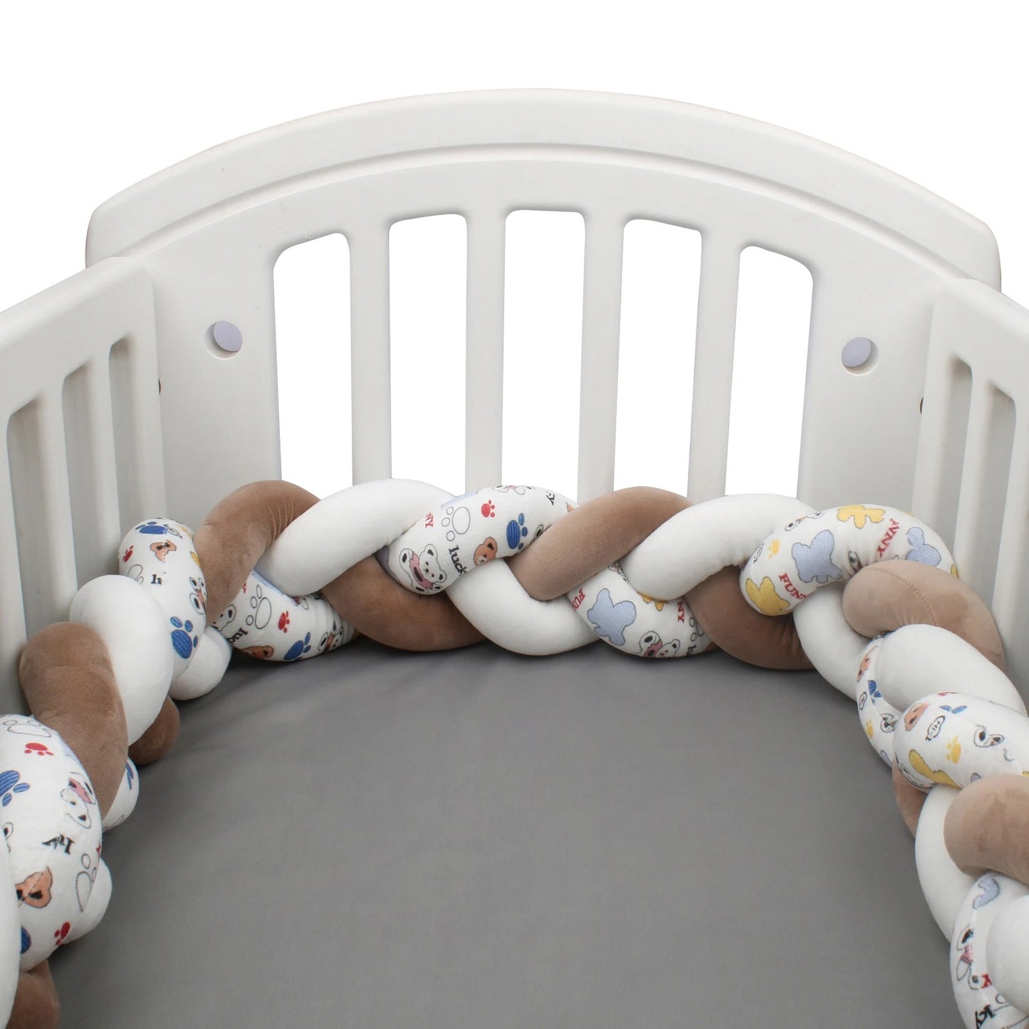 Tour de lit bébé tressé | Panda™
