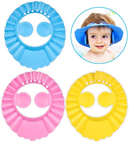 Visière chapeau pour douche bébé I ShampooCap™ - Bambins et compagnie